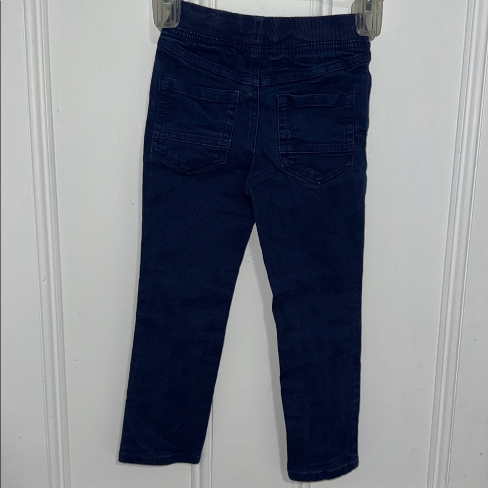 Hanna Andersson Slim Fit Twill Pull-On Pants - Picture 4 of 7